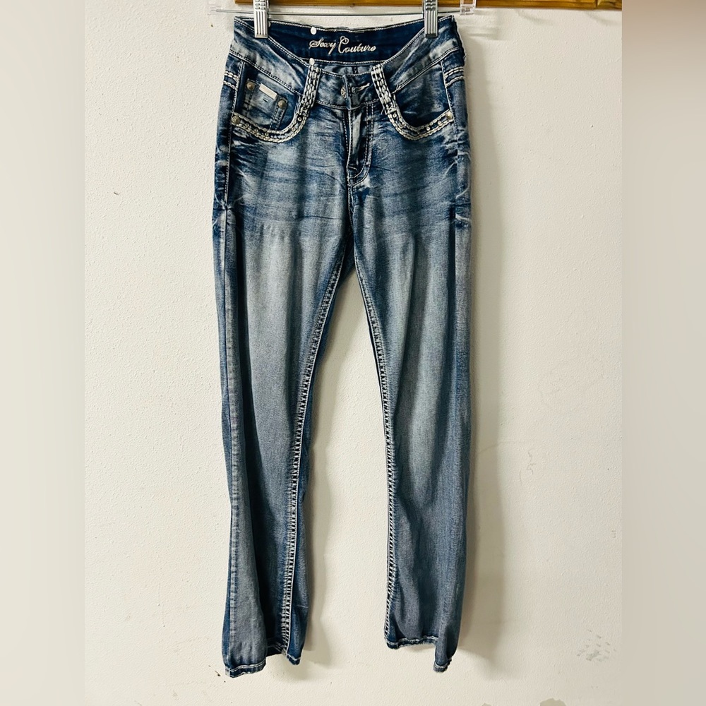 WOMENS BOOT CUT JEANS